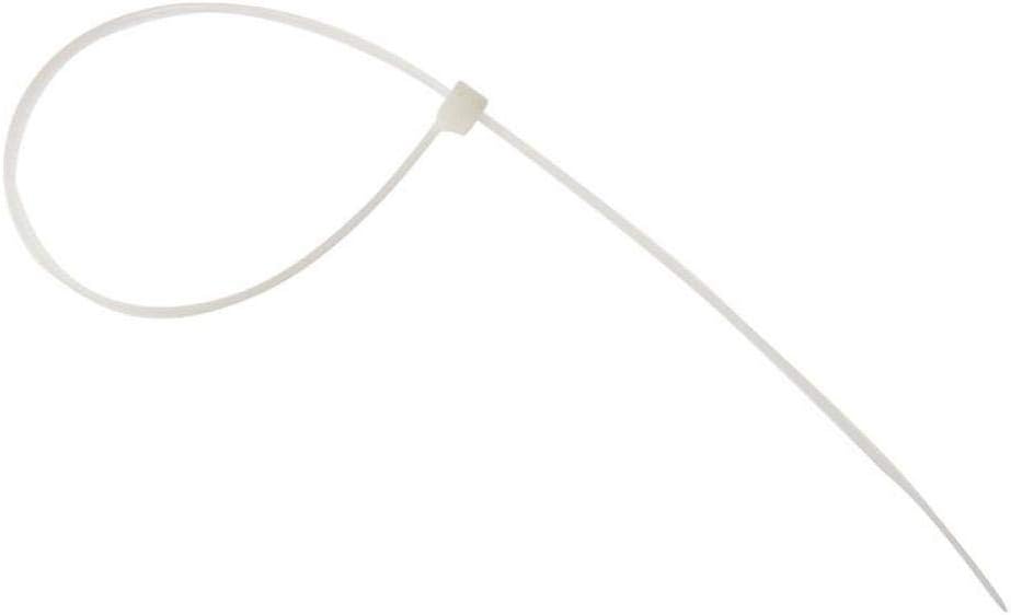 ForgeFix Cable Ties | 4.8 x 368mm | Natural | Bag 100