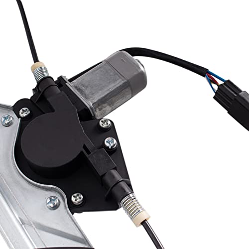 Image of TRQ Front Left Power Window Regulator & Motor Assembly Drivers Side Compatible with 2006-2010 Jeep Grand Cherokee