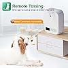 Pet-Monitoring-Camera-Dog-Treat-Dispenser-CENGCEN-Two-Way-Audio-HD-WiFi-Dog-Camera-with-130-View-Remote-Tossing-App-Compatible-with-AndroidiOS-Supports-Cloud-Storage-Night-Vision-Wall-Mounted Pet Monitoring Camera