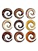 Produktbild Fly Style Dehnspirale Expander Ohr Piercing aus verschiedene Holzarten, Grösse:14 mm, Modelle:Modell L