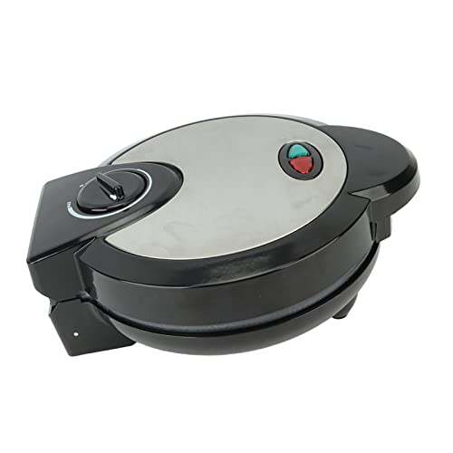 Máquina de Waffle Antiaderente, Máquina de Waffle de Aquecimento Rápido 1200W ABS para Restaurante (