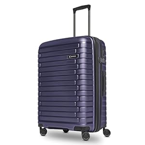 Pactastic Hartschalen Check-in Koffer | Mittelgroßer Trolley 45 x 25 x 66 cm von 67 auf 75 Liter erweiterbar | aus hochwertigem Polypropylen | 4 Doppelrollen & TSA-Schloss (Collection 04)