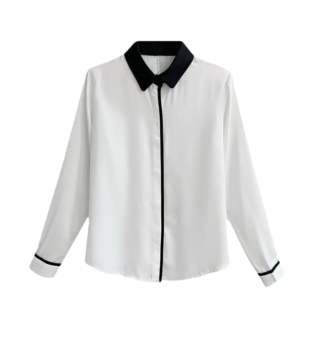 Camisas elegantes de manga larga para mujer, ropa de trabajo y oficina