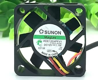 KDE1204PFV1 Cooling Fan For Sunon 40*40*10mm 12V 2pin 3pin Mute