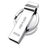 Clé USB 982 Go USB 3.0 Métal Clef USB 982 Go Imperméable Cle USB avec Porte-clés pour Ordinateur/PC Stockage de Données