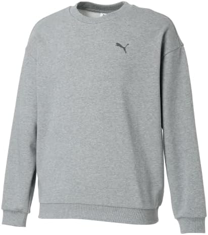 PUMA 63854003_ESS Elevated MX Graphic Crew_Medium Grey Heather_Large