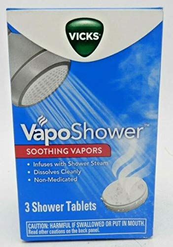 VICKS VAPOSHOWER SOOTHING VAPORS 3 TABLETS PACK OF 1