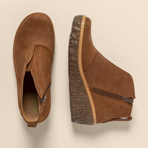 El Naturalista Para Mujer. 2516811ND005_023 Botines De Piel N5168 Myth Yggdrasil MarróN (42), 5 A 8Cm, Cremallera, Casual - 8