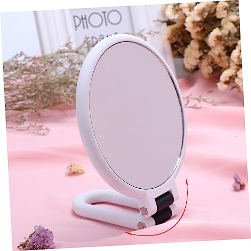 Espejo de maquillaje doble con aumento 15x y LED miniatura 6