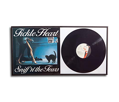 Protected Fotolijst Voor LP Hoes Vinyl 12 Inch - Zwarte Aluminium Lijst Met Plexiglas