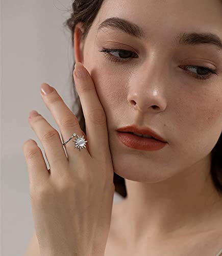 Anillo fidget de sol antiestrés ajustable para superar momentos de nerviosismo 2