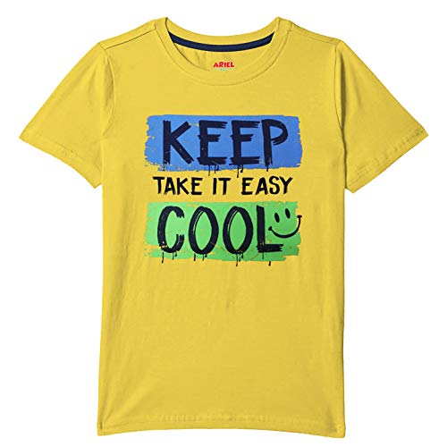 Image of Real Basics Boy's Regular Tshirt(Pack of 3)
