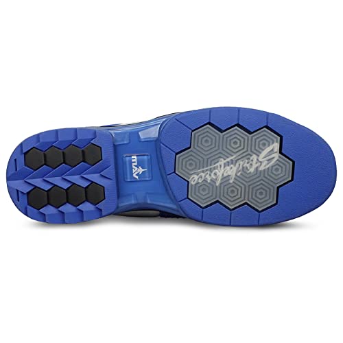 Kr Kr Strikeforce Maverick Ft White/Blue/Black Right Hand High Performance Men's Bowling Shoe With Fast Twist Lacing System (White/Blue/Black, Numeric_13) #TOP5