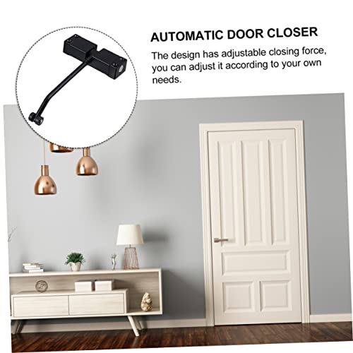 Tehaux 1 Set Automatic Door Connector Automatic Door Closer For Home Spring Door Closer Door Hinge Stopper Heavy Duty Door Closer Self- Closing Door Closer Self Closing Garage Door Simple #TOP2