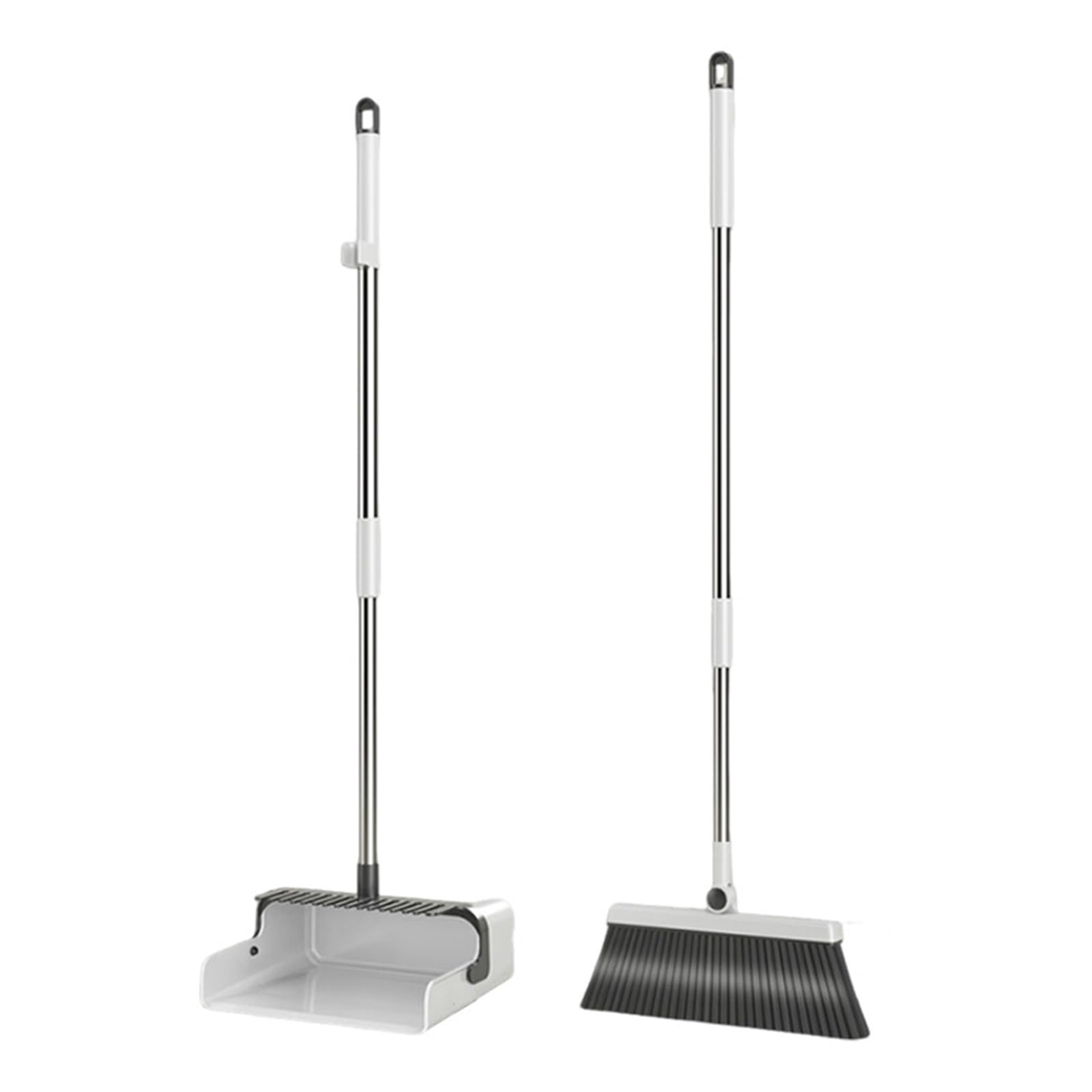 Haushalt Besen und Staubsauger Set - Non-Stick Haar-Reinigungs-Kit, Faltbare Sweeping System für Böden, Fliesen & Pet Hair