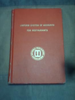 Hardcover Uniform System of Accounts for Restaurants Book