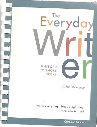 The Everyday Writer: Canadian Edition 0312172079 Book Cover