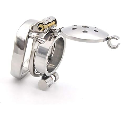 Cute Stainless Steel Cock Ring Penis Cage Birdcage Prevent Erection Sex Toy
