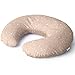 Niimo® Stillkissen Klein für Baby – Halbmond aus 100% Baumwolle, Oeko-TEX® Standard 100, Stillhörnchen Waschbar & Atmungsaktiv, Kleines Stillkissen (15,5 x 39 cm)