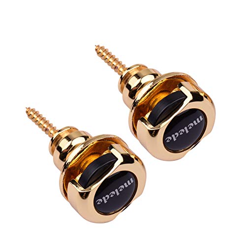 2 Piezas De Cerraduras De Correa De Guitarra, Botones De Retención De Correa De Liberación Rápida De...