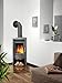 Produktbild Kaminofen Justus Usedom raumluftunabhängig gussgrau Speckstein 5 kW