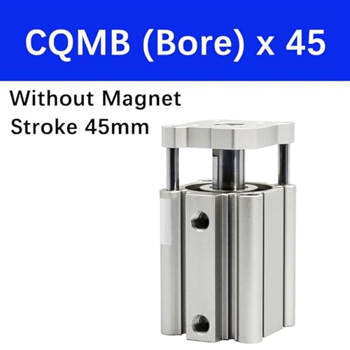 Vérin pneumatique compact CQMB40 course 45mm pour espace restreint - 2