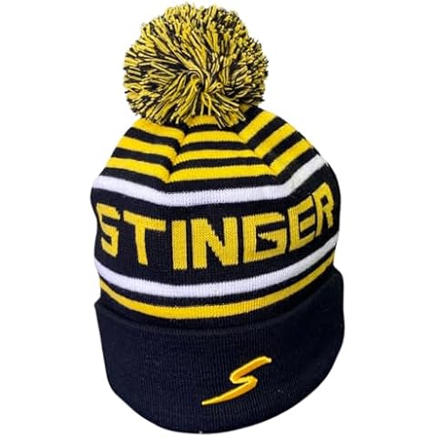 Stinger Sports Stinger Beanie, Black/Athletic Gold Cover