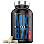MK-Peptides 677 100% Natural Formula HGH Supplement for Men – Muscle, Energy, Strength, High-Purity Arginine, Maca, Ashwagandha, Ornithine, Lysine, Glutamine, Glycine – 120 Vegan Capsules