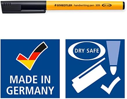 STAEDTKER 309-9 Handwriting Pen - Black (Box of 10)