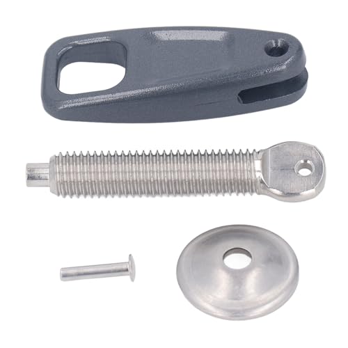 Transom Clamp, Prevent Loosening Outboard Motor Clamp Screw Handle Set 663 43118 648 43114 01 Boat Outboard Parts Accessories for 15HP 30HP 40HP