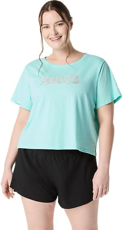 ASICS Women's Daisy Crop Short Sleeve TOP Running Apparel