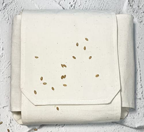 Cotton Double Layer Roti Cloth Wrap with Flaps Muslin Cloth for Chapati, Hot Case, Kitchen