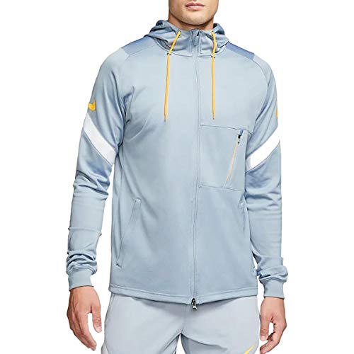 M Nk Dry Strke Trk Jkt Hd K Ng Giacca Sportiva Obsidian M uomo arancione