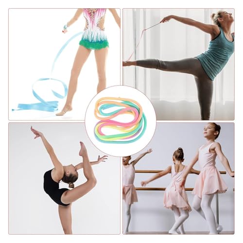 Cuerda de gimnasia rítmica ajustable que soluciona problemas de talla 4