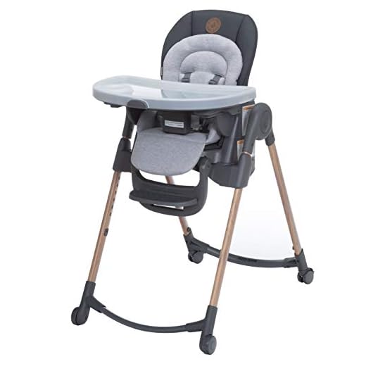 Maxi-Cosi 6-in-1 Minla High Chair, Essential Graphite