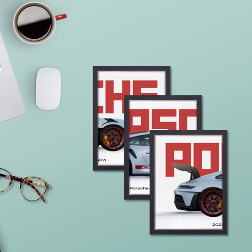 Good Hope Porsche 911 Car Poster Frame Set of 3 - Image 6