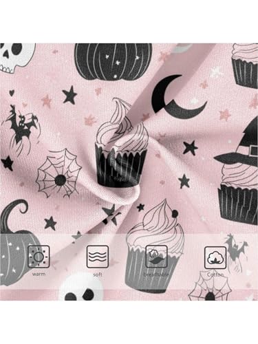 ZZKKO Cute Halloween Cake Skull Girls Underwear Toddler Panties for Girls Comfort Brief Size 2T3