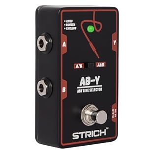 VERSATILE SWITCHING OPTIONS: Rapidly alternate tones with one-touch signal switching Perfect for guitarists using multiple amps or effects. 💡NOTE: This pedal can not take a battery, requires a DC 9V (100mA+) adapter with negative inside and positive ...