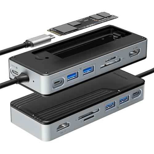 Boîtier SSD M.2 NVMe et Hub USB C Yottamaster transfert 10 Gbps stable