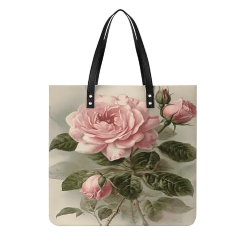 Sac seau souple rose vintage en cuir végétalien fini le désordre dans votre sac