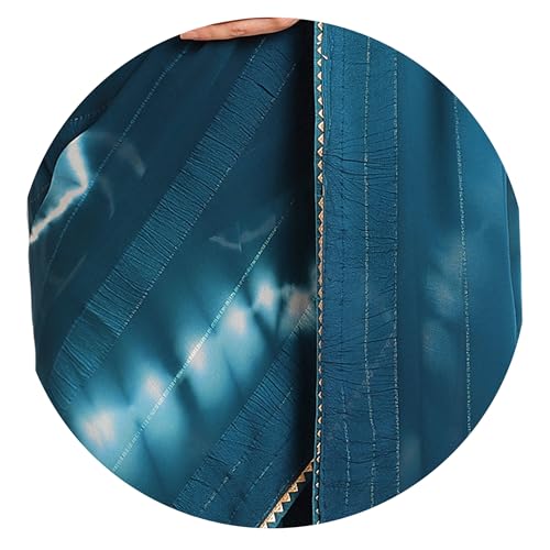 Image of MIRCHI FASHION Women Saree Shibori Print Chiffon | Elegant Festive and Functional Sari for All-Day Comfort with Matching Blouse