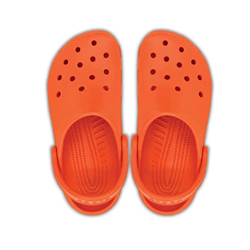Image of Crocs Unisex Adult Classic (Best Sellers) Clog, Flame, 13 Women /11 Men US