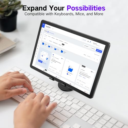 JUNYANG Android 14 Tablet 11 Inch, 256GB ROM+10GB RAM, Octa-Core, WiFi 6, 8000mAh Battery, HD IPS Touchscreen, USB OTG, Dual Camera, Widevine L1, Lightweight Tablet for Entertainment and Work - Image 7
