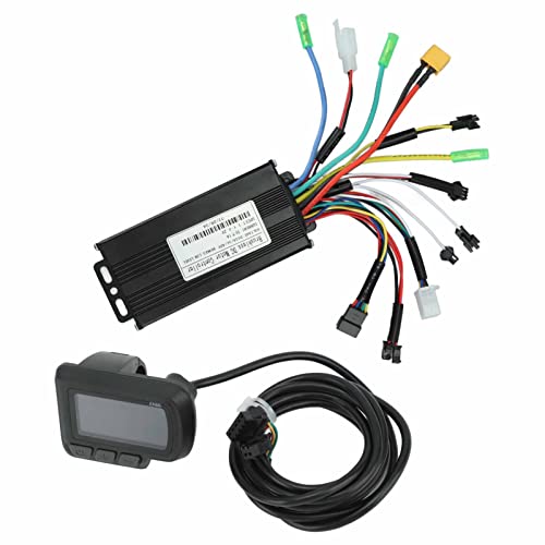 1. Compatibilità versatile: compatibile con motori brushless da 24 V, 36 V e 48 V 500 W-750 W, questo kit controller per bici elettriche è adatto per un'ampia gamma di biciclette e scooter elettrici, rendendolo per la modifica e la sostituzione di parti danneggiate.