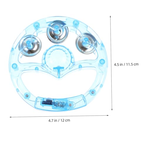 ifundom 2 Peças Chocalho Flash Para Pandeiro Visualmente Portátil Pandeiro De Mão Acender Pandeiros