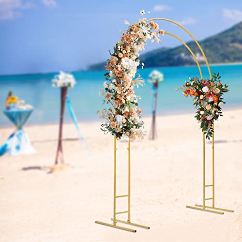 Arche de mariage en métal doré double couche support 10kg