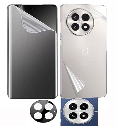 Image of ZARALA UV Tempered Glass Screen Protector Compatible for OnePlus 13 | Front And Back Screen Guard With camera lens protector
