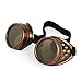 Produktbild Ultra Bronze mit Hellbraunen Linsen Steampunk Brille Gläsern Cyber Viktorianischer Punk Schweißen Cosplay Goth Round Niet Vintage Rave Neuhei