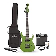Everything you need to get started Experience cutting-edge multi-scale design Hard-hitting, powerful tone from Open Coil humbuckers Shred your way along the satin-finished maple neck w/ mahogany fillet