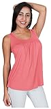 Parisienne Nursing Top (Large, Coral)